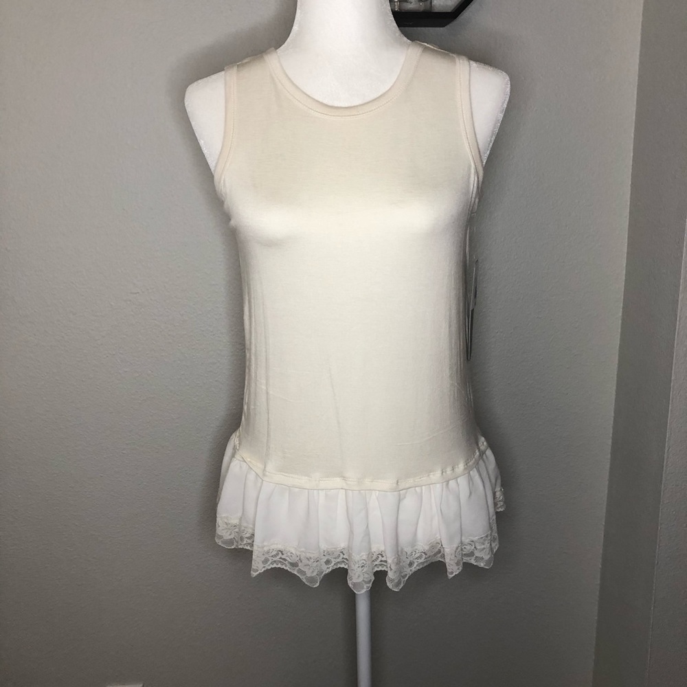 Off white Tank